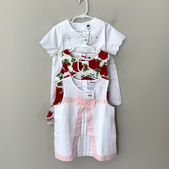 Janie and Jack Other - SOLD!NWT! Lot of 3 Janie and Jack Girls Sz 8 Short Sleeves Top Blouses